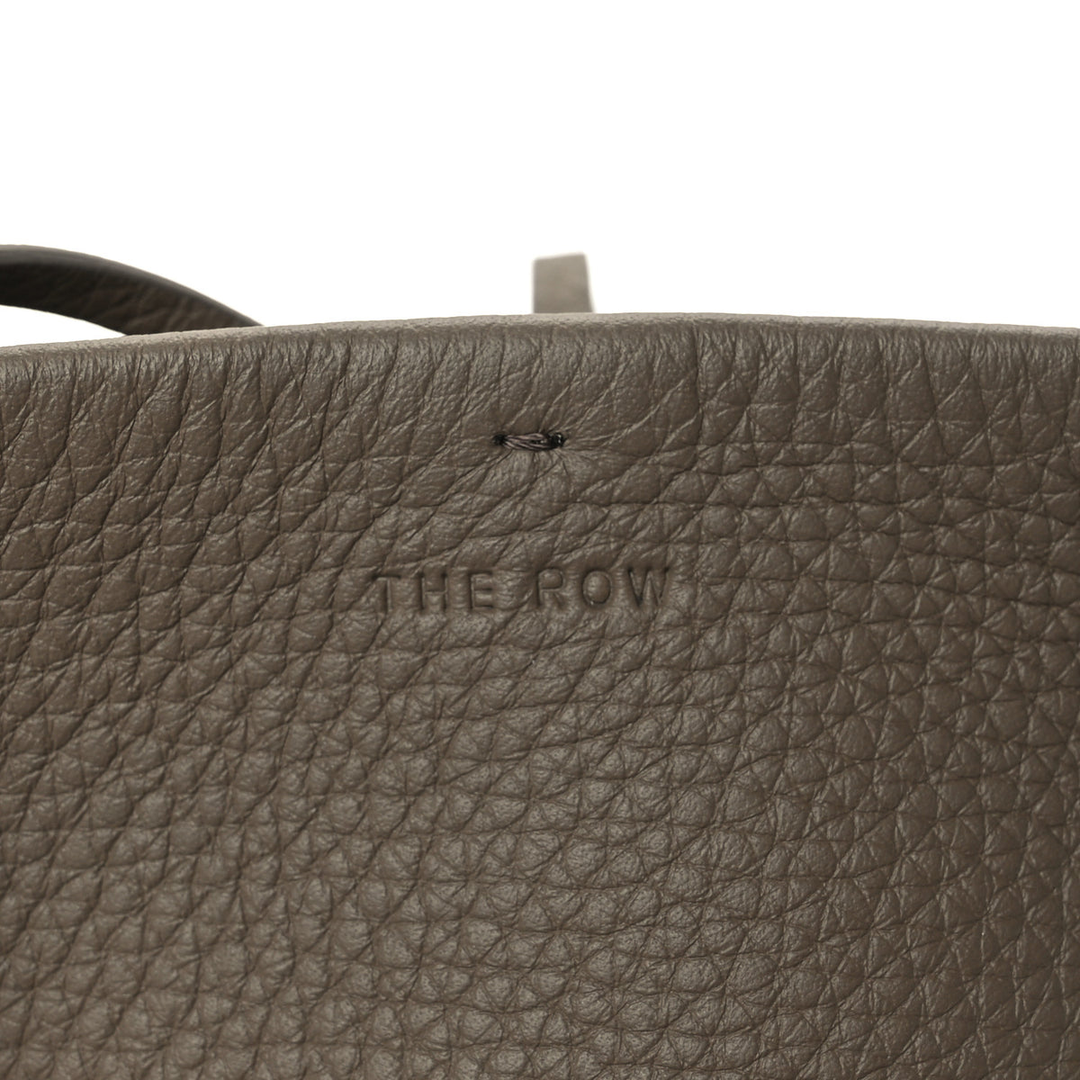 The Row Grained Calfskin Medium Park Tote Elephant 7 of 10