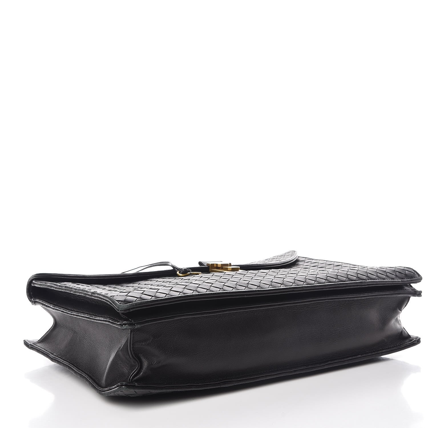 Bottega Veneta Nappa Intrecciato Briefcase Black 4 of 9