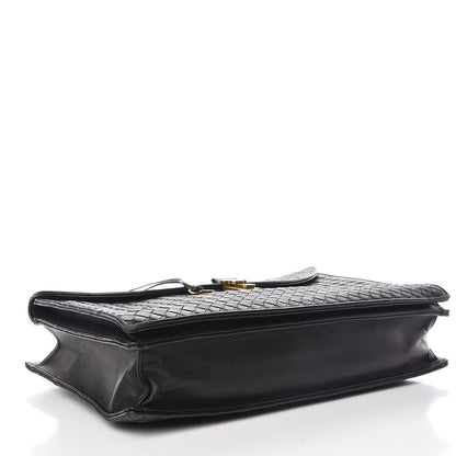 Bottega Veneta Nappa Intrecciato Briefcase Black 4 of 9