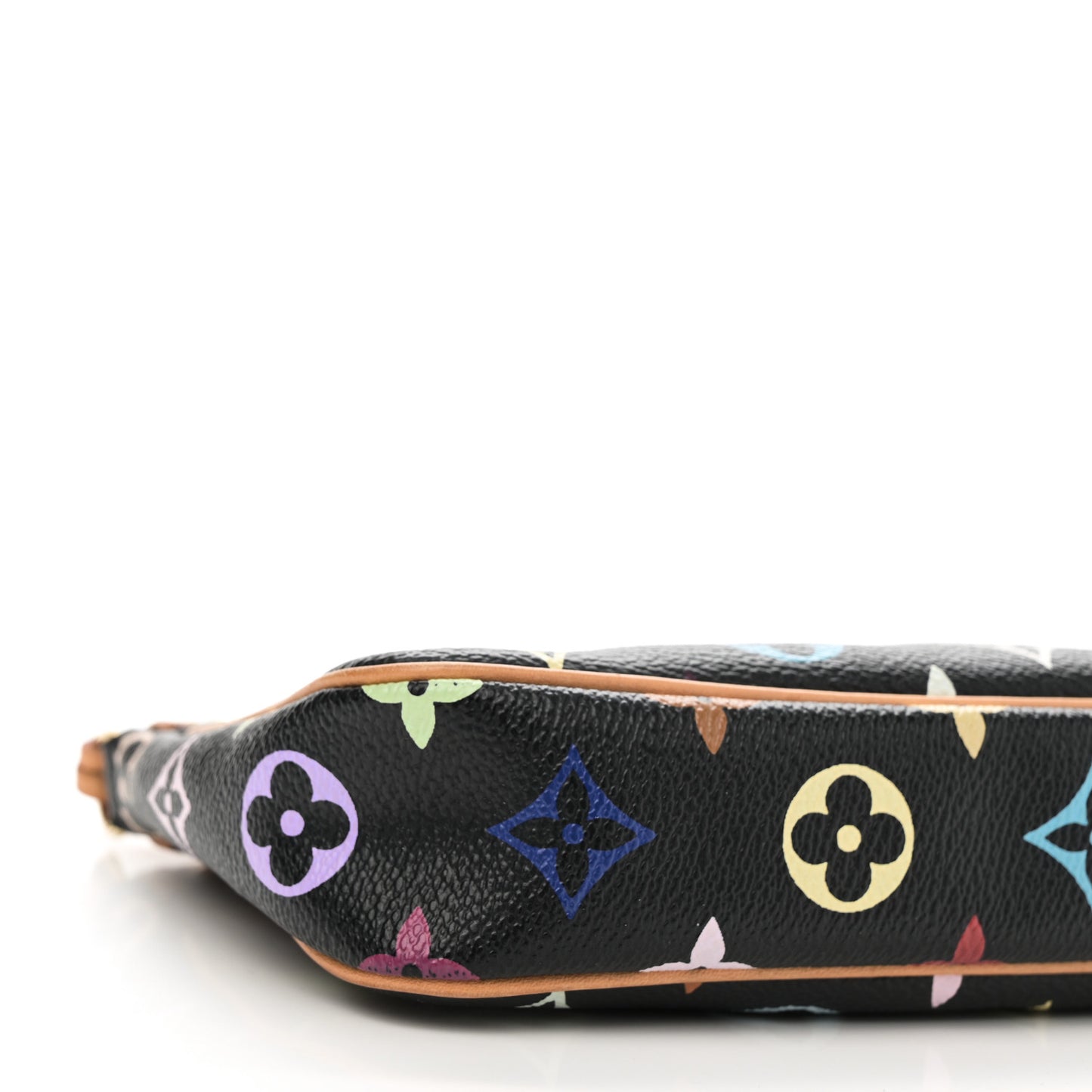 Monogram Multicolor Pochette Accessories Black