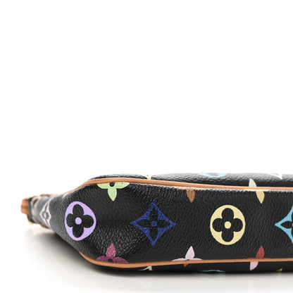 Louis Vuitton Monogram Multicolor Pochette Accessories Black 9 of 11