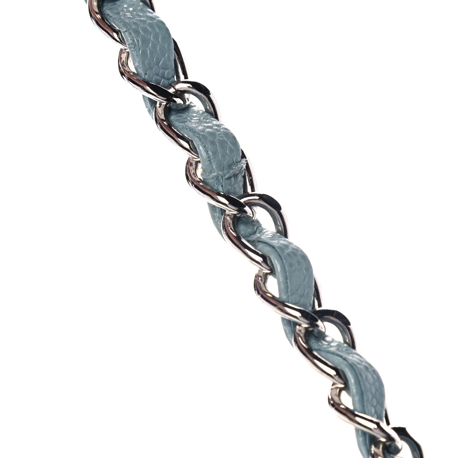 Chanel Caviar Quilted Small Double Flap Light Blue 10 of 11