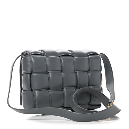 Bottega Veneta Nappa Maxi Intreccio Padded Cassette Crossbody Bag Thunder 2 of 4