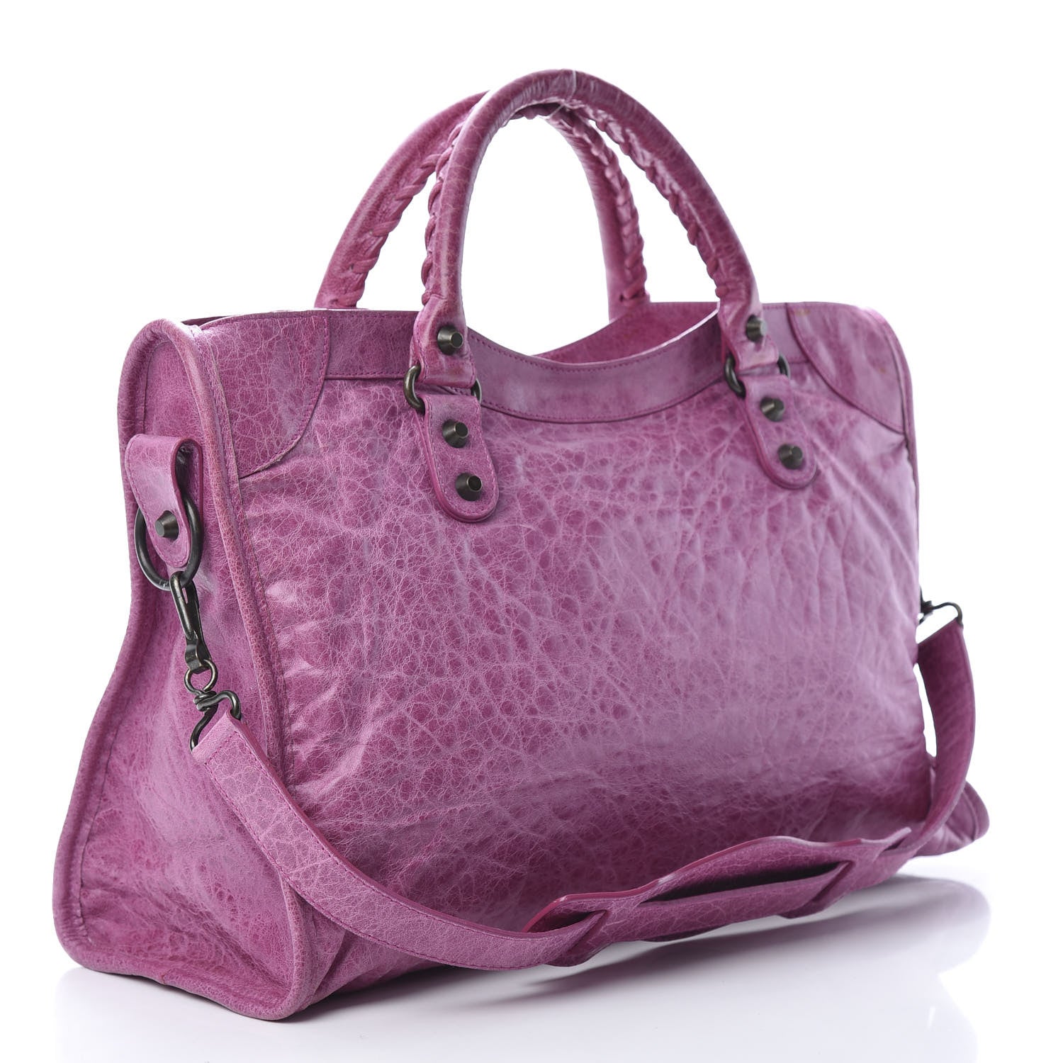 Balenciaga Agneau Classic Hardware City Magenta 3 of 15