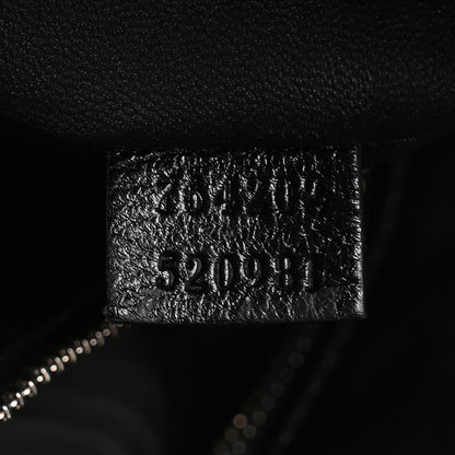 Gucci Calfskin Large Jackie 1961 Shoulder Bag Black White 7 of 10