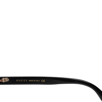 Gucci Crystal Square Frame GG Sunglasses GG0418S Black Pink 5 of 5