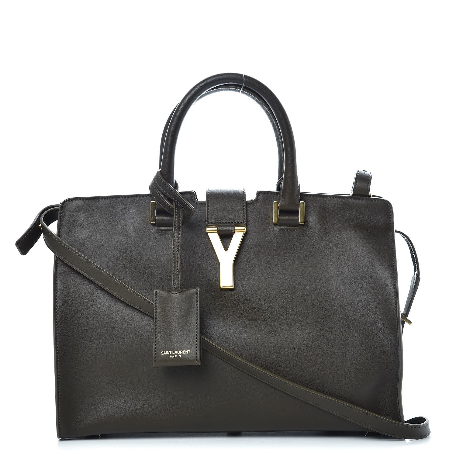 Saint Laurent Calfskin Small Classic Y Cabas Mousse 1 of 13