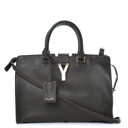 Saint Laurent Calfskin Small Classic Y Cabas Mousse 1 of 13