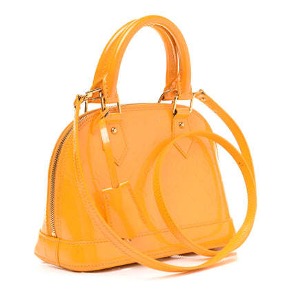 Louis Vuitton Vernis Alma BB Jaune Passion 2 of 9