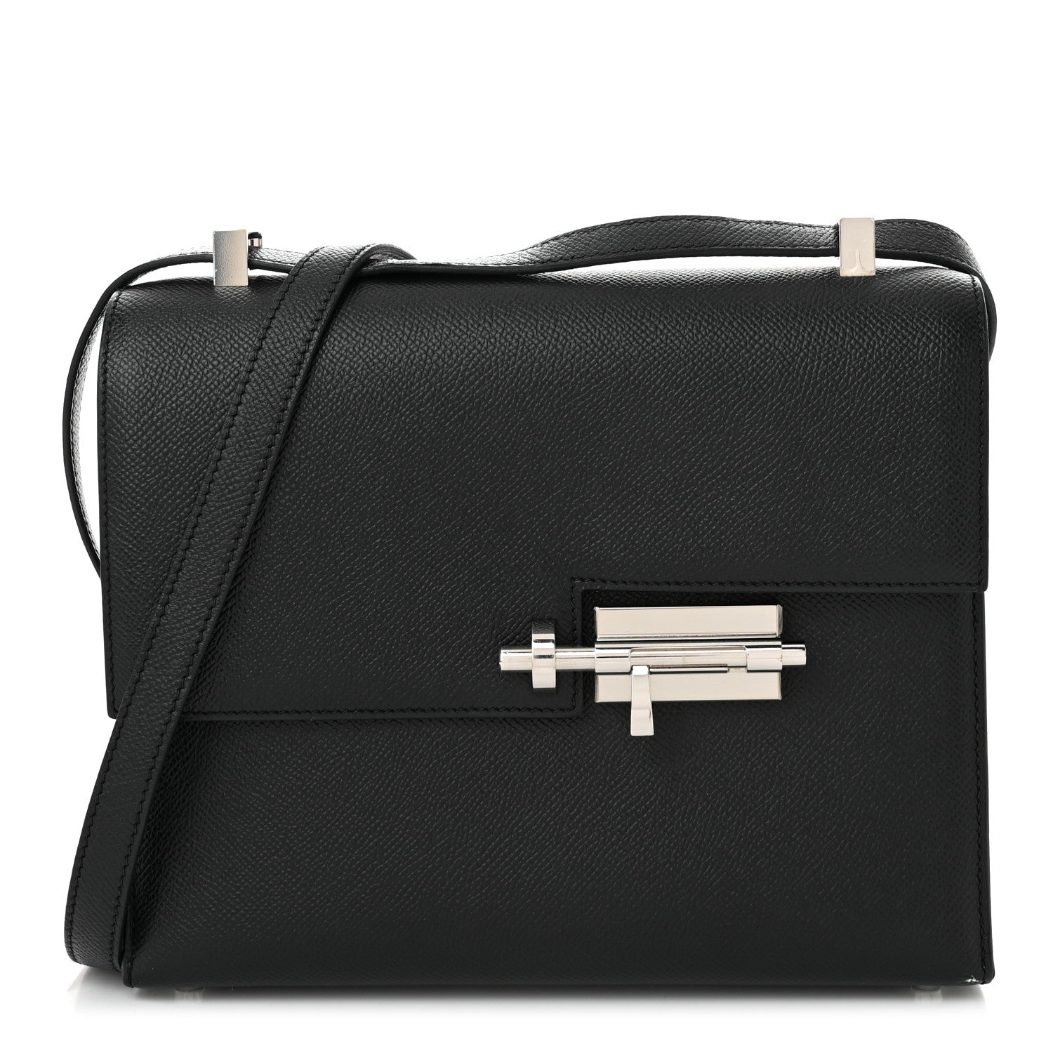 Hermes Epsom Verrou 21 Black 1 of 11