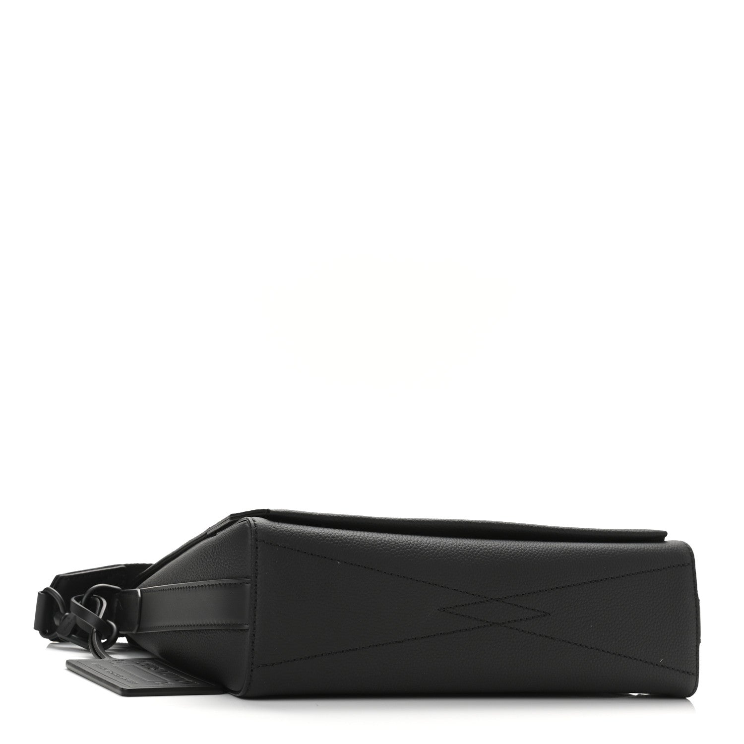 Louis Vuitton Calfskin Aerogram Messenger Black 4 of 9