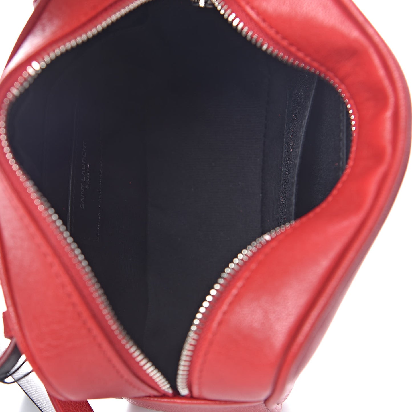 Lambskin Monogram Lou Belt Bag Red