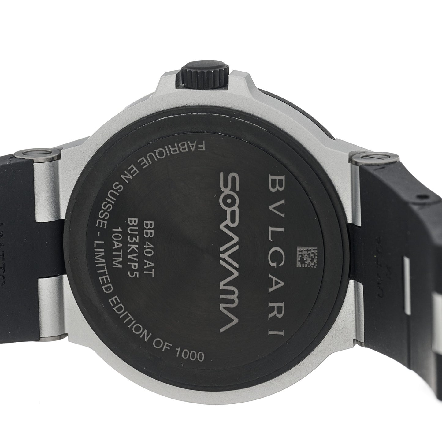 Aluminum Rubber 40mm Sorayama Automatic Watch