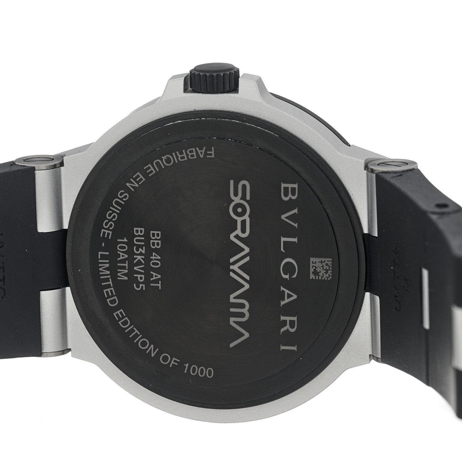 Bulgari Aluminum Rubber 40mm Sorayama Automatic Watch 4 of 4