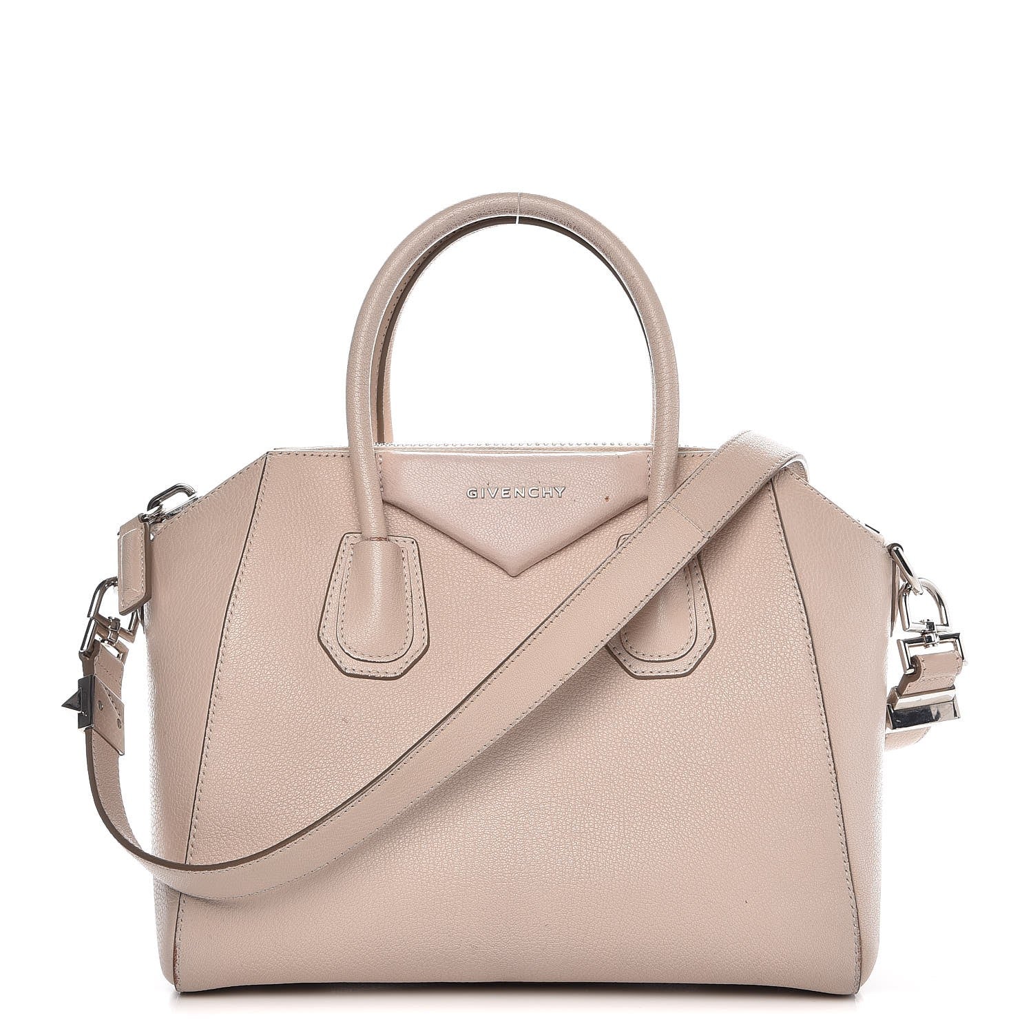 Givenchy Sugar Goatskin Small Antigona Nude Pink 1 of 12