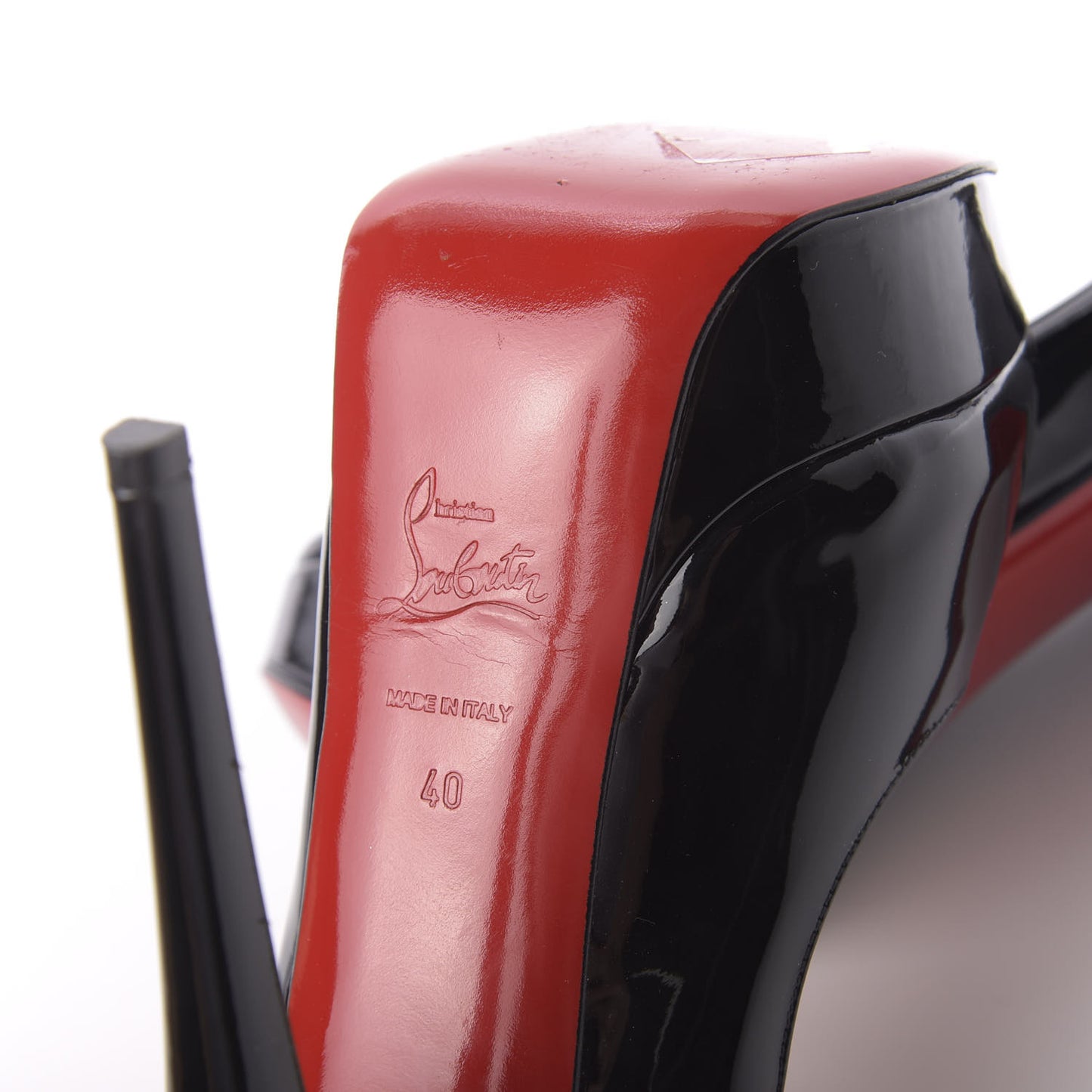 Patent Lady Peep 150 Pumps 40 Black
