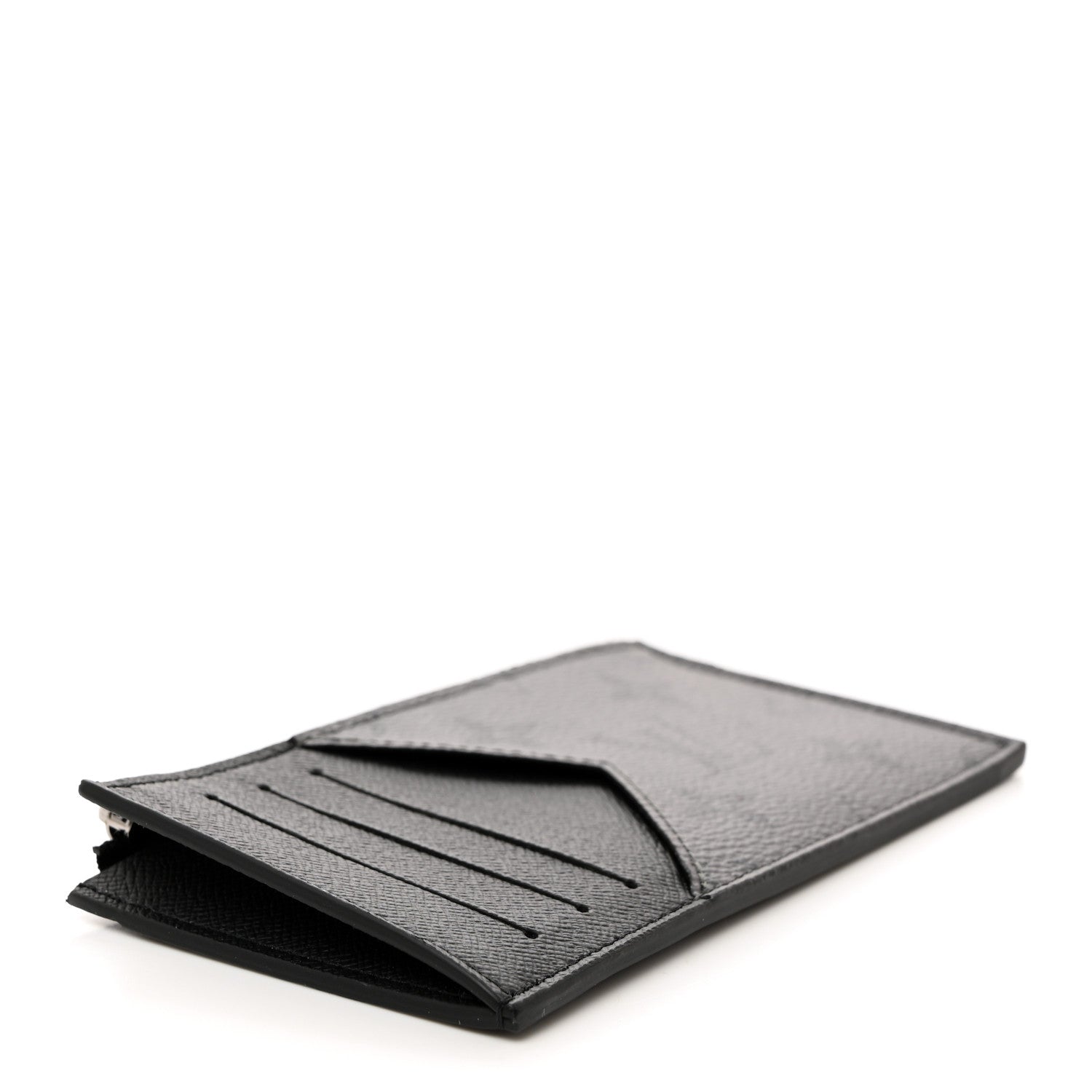 Louis Vuitton Reverse Monogram Eclipse Taiga Coin Card Holder 4 of 7