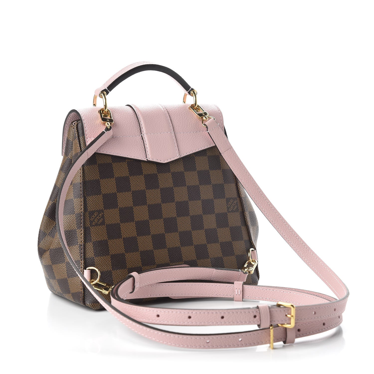 Louis Vuitton Damier Ebene Clapton Backpack Magnolia 2 of 9