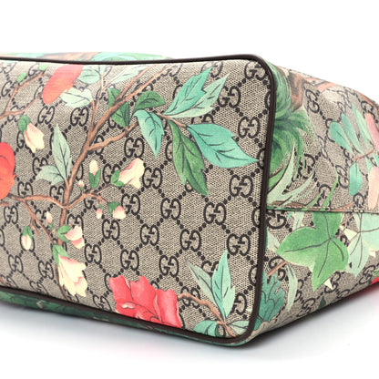 Gucci Soft GG Supreme Monogram Tian Medium Crossbody Tote Beige Multicolor New Acero 10 of 10