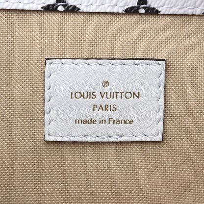 Louis Vuitton Monogram Giant Speedy Bandouliere 30 Kaki Beige 6 of 9