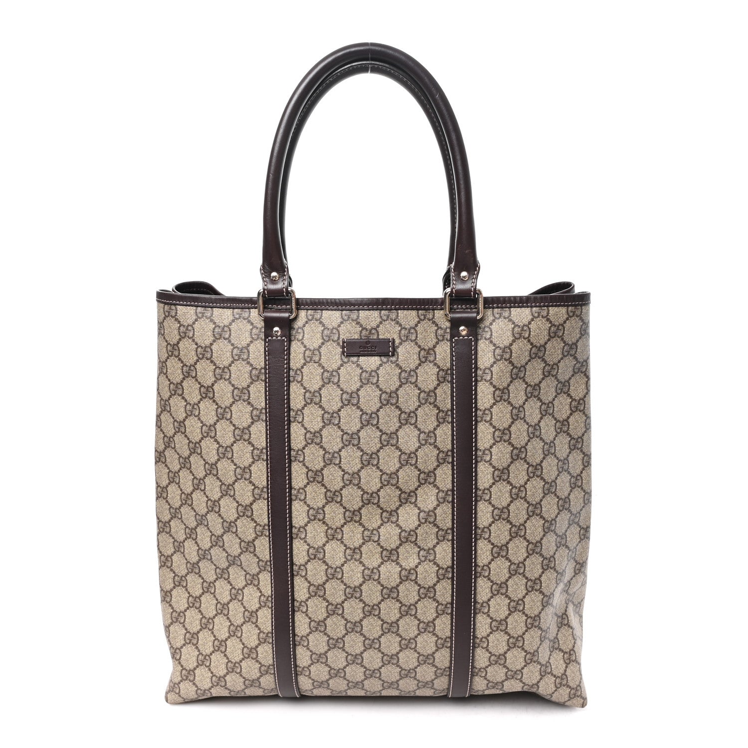 Gucci GG Plus Monogram Joy Vertical Tote Dark Brown 1 of 10