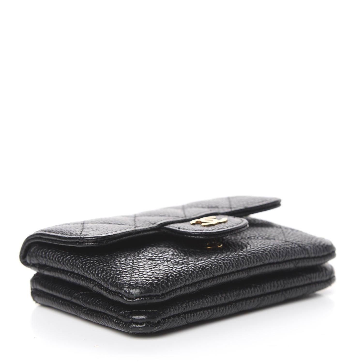 Chanel Caviar Quilted Coin Purse Black 4 of 9