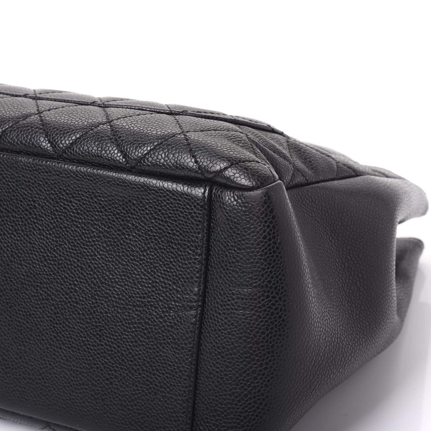 Chanel Caviar Quilted Grand Shopping Tote GST Black 8 of 11