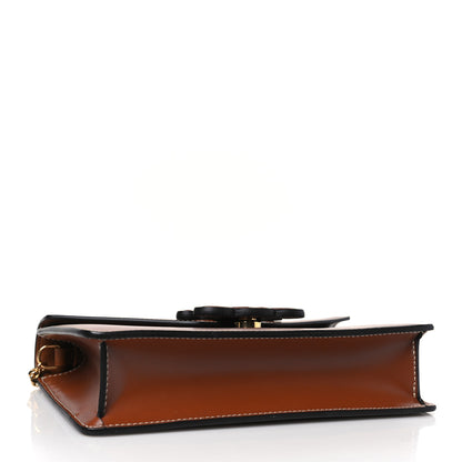 Celine Shiny Calfskin Triomphe Margo Wallet on Chain Gold 4 of 9