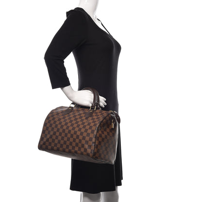 Louis Vuitton Damier Ebene Speedy 30 2 of 10
