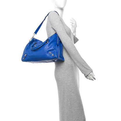 Balenciaga Agneau Giant 12 Gold Hardware City Bleu Lazuli 2 of 11