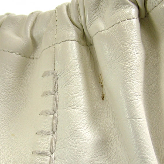 Leather VICENNES Ivory