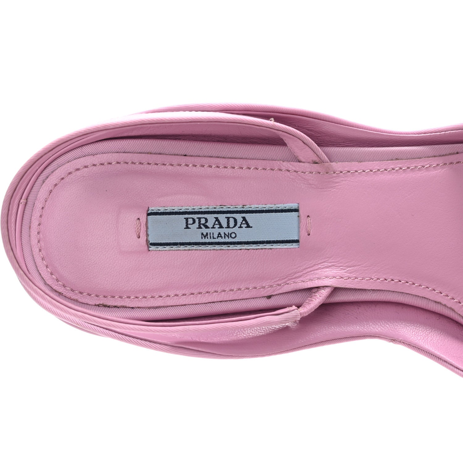 Prada Nylon Flower Pointed Toe 45mm Slingback Pumps 38.5 Primula 7 of 11