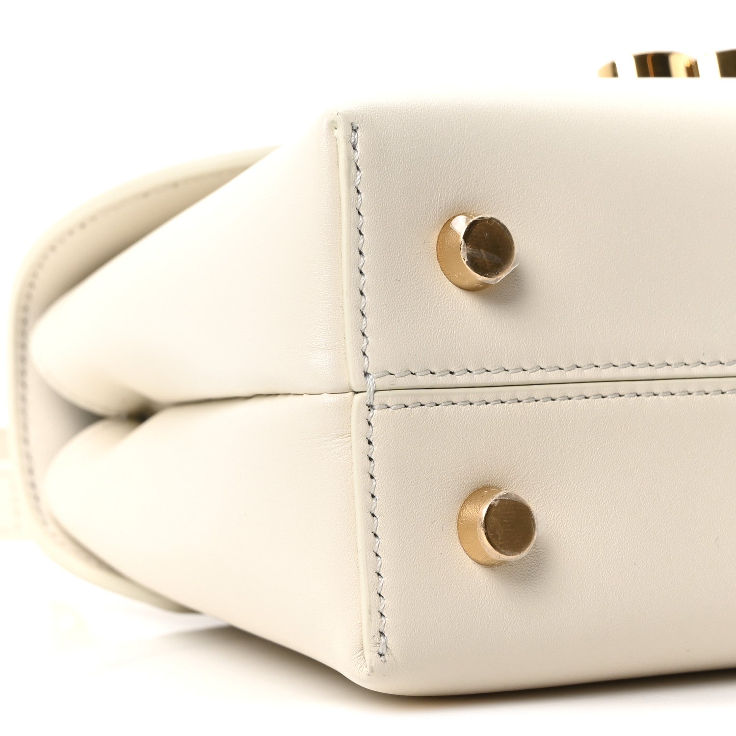 Celine Smooth Satinated Calfskin Teen Nino Rice 9 of 10
