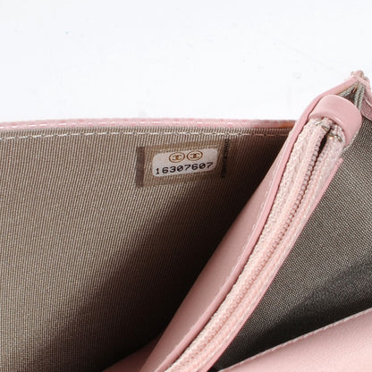 Chanel Caviar Timeless Wallet on Chain WOC Light Pink 9 of 9