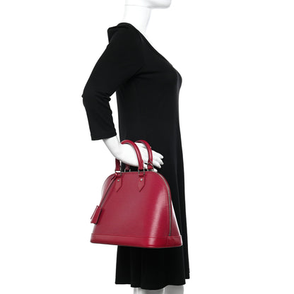 Louis Vuitton Epi Alma PM Pivoine 2 of 11
