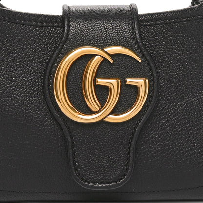 Gucci Goatskin Small GG Aphrodite Shoulder Bag Black 9 of 11