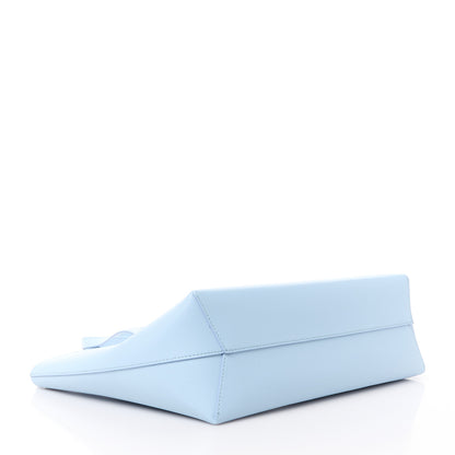 Mansur Gavriel Saffiano Small Zip Tote Light Blue 4 of 11