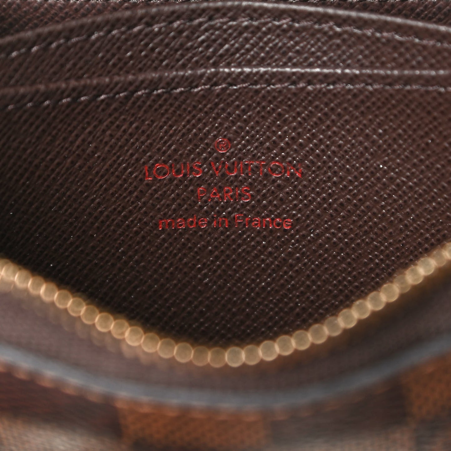 Damier Ebene Zippy Coin Purse