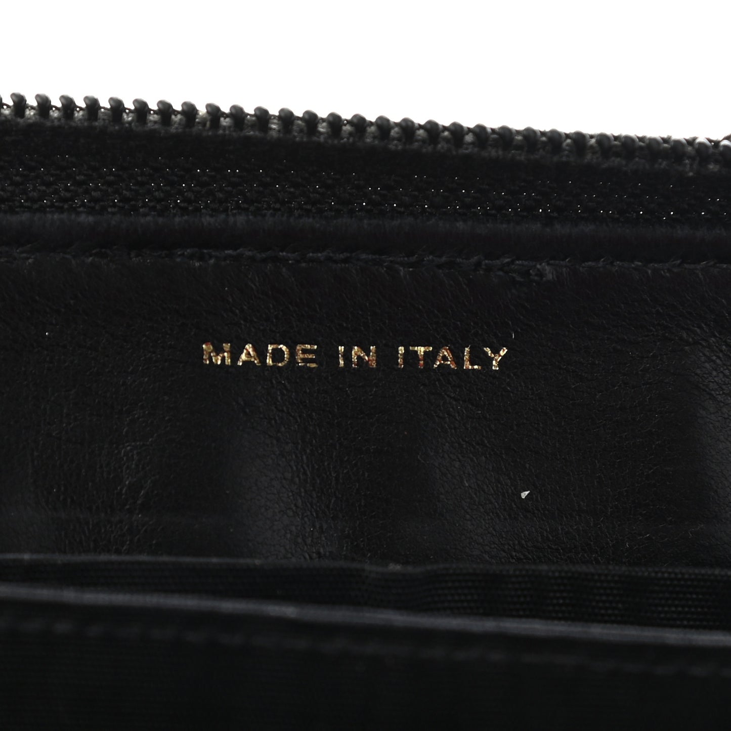 Caviar Large Timeless CC Zip Around Wallet Black