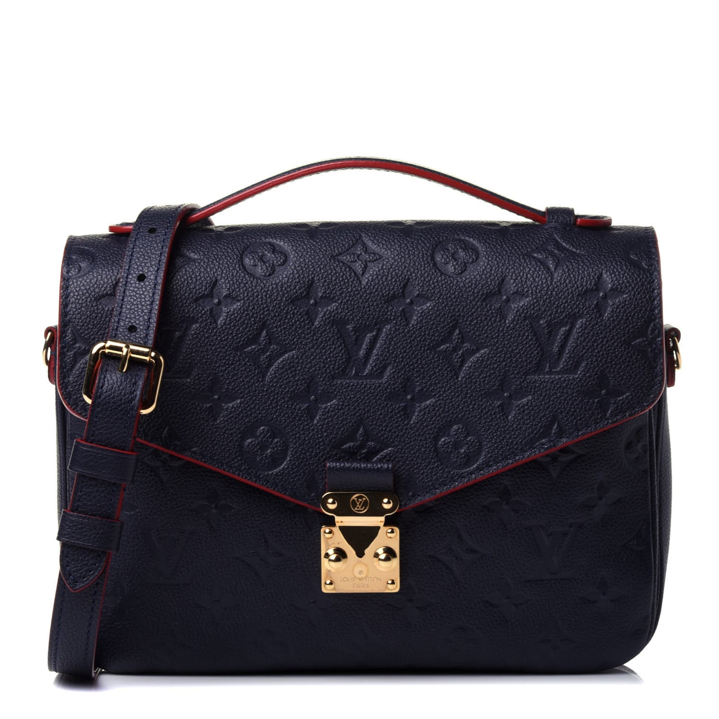 Empreinte Pochette Metis Marine Rouge