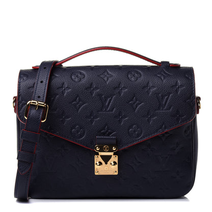 Louis Vuitton Empreinte Pochette Metis Marine Rouge 1 of 4