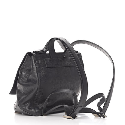 Proenza Schouler Pebbled Calfskin PS Courier Backpack Black 3 of 14