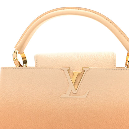 Louis Vuitton Taurillon Gradient Capucines PM Cloudy Creme 17 of 18