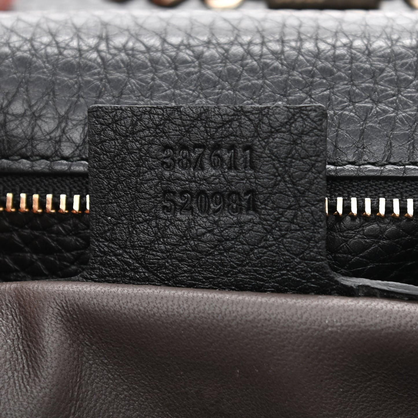 Pebbled Calfskin Medium Miss Bamboo Shoulder Bag Black