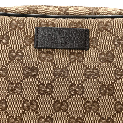 Gucci Monogram Belt Bag Dark Brown 7 of 9