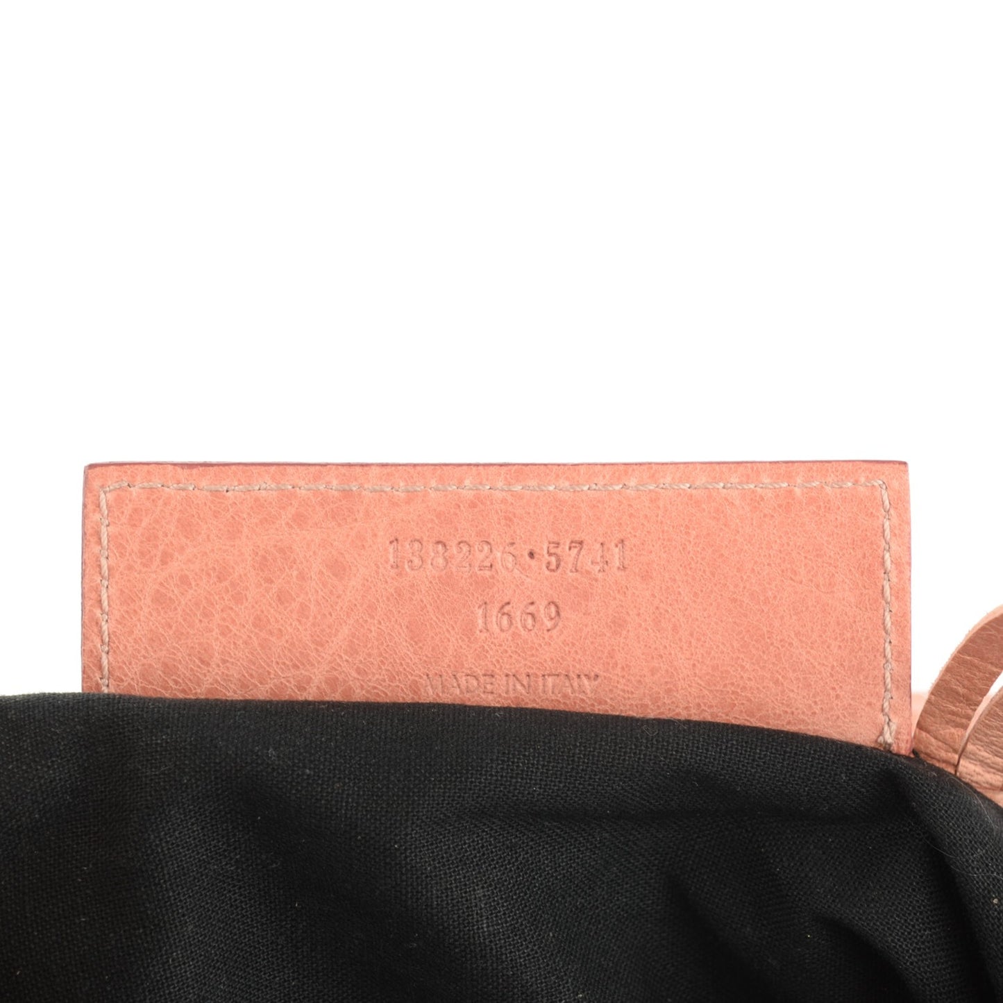 Agneau Classic Hardware Shoulder Bag Vieux Rose