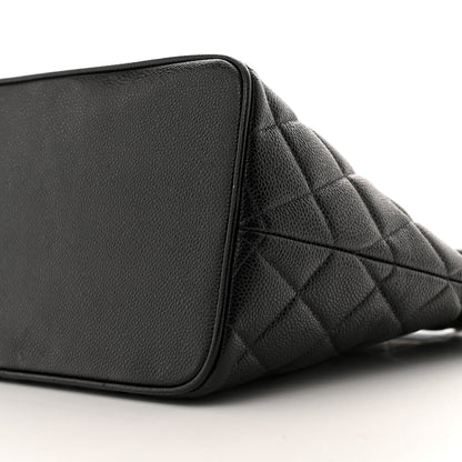 Chanel Caviar Quilted Medallion Tote Black 10 of 11