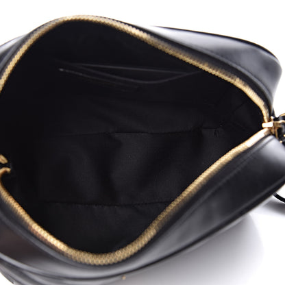 Saint Laurent Calfskin Matelasse Monogram Lou Camera Bag Black 5 of 10