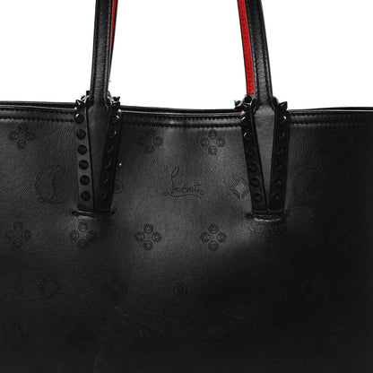 Christian Louboutin Calfskin Loubinthesky East West Cabata Tote Black 9 of 11