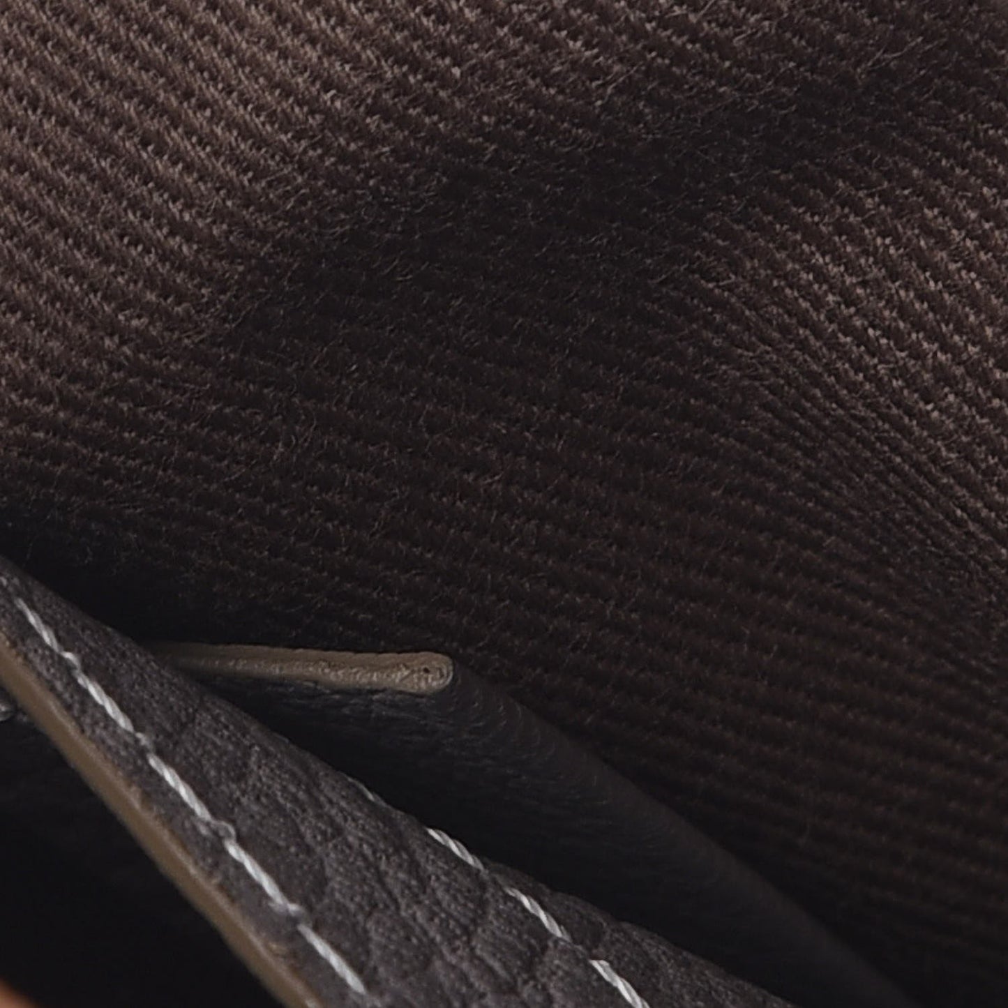 Calfskin Mini Marcie Round Crossbody Bag Cashmere Grey